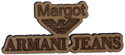 Magnet - Logo Armani personnalisable